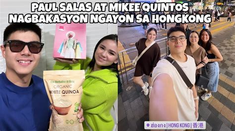 PAUL SALAS AT MIKEE QUINTOS NAGBAKASYON NGAYON SA HONGKONG KASAMA ANG