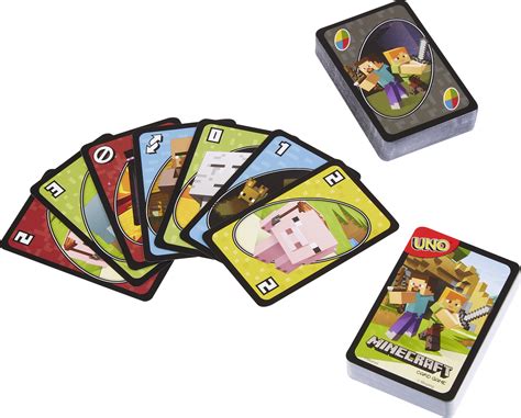 Uno Minecraft Card Game Stevensons Toys