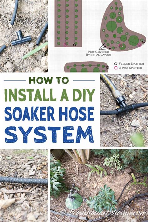 Diy Soaker Hose System How To Install Soaker Hoses For A Greener