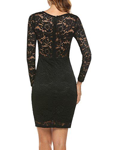 Removable belt is easy to show your curve and make you elegant. Vintage Floral Lace Long Sleeve Semi Formal Crossdressing ...