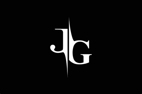 Jg Monogram Logo V5 By Vectorseller Thehungryjpeg