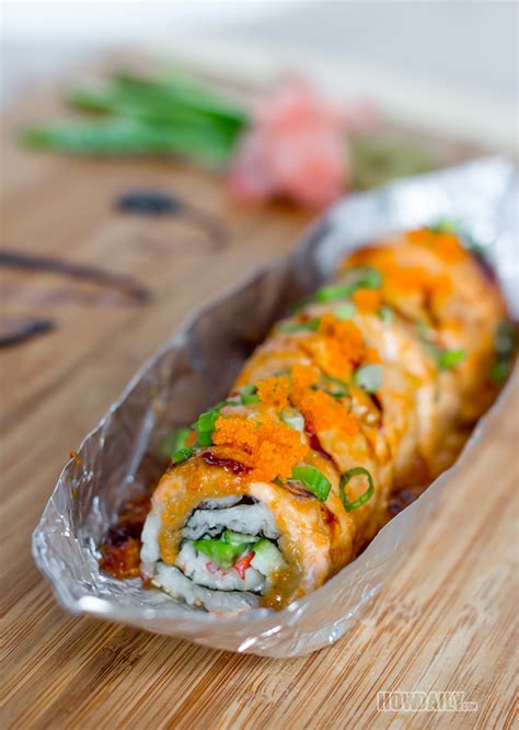 Lion King Sushi Roll A Creamy Mouthwatering Treat For Cook Sushi Fanatics