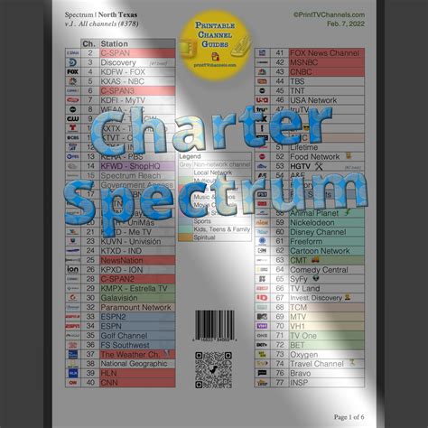 Spectrum Channel Guide | Dallas, TX | Free PDF!
