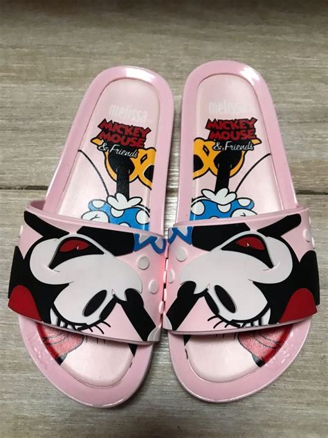 Melissa Disney Womens Fashion Footwear Slippers And Slides On Carousell