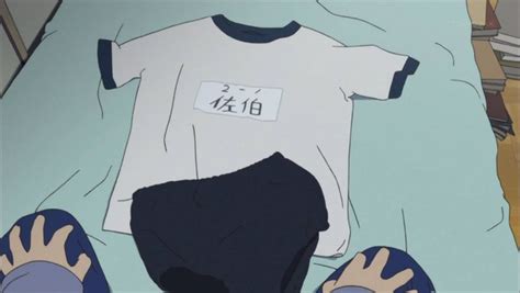 Aku No Hana Buruma Fetish Indirect Skinship Anime Diet
