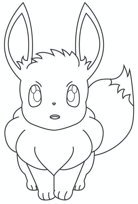 Pokemon Eevee Coloring Pages My Xxx Hot Girl