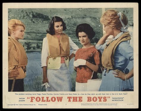 Follow The Boys 1963 Original Movie Poster Fff 55300 Fff Movie Posters