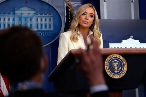 Photo Kayleigh Mcenany Giving Media Member Cute Little Smirk At The