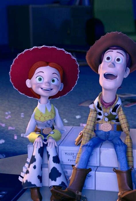 Woody And Jessie Watching Wishes Toy Story Movie Disney Toys