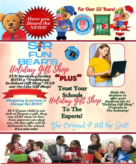 Holiday T Shop Santa Secret Shop Fun Services