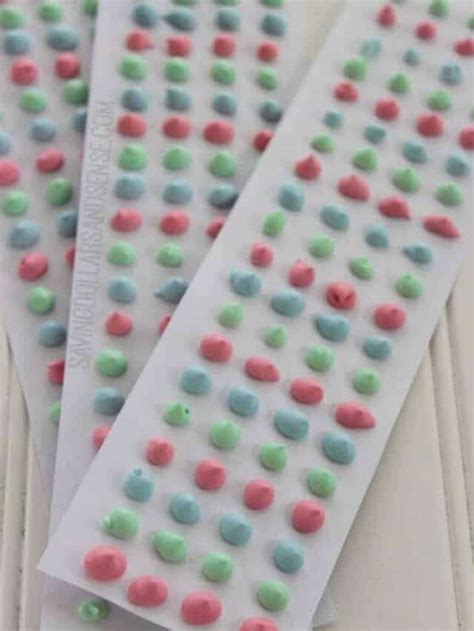 Homemade Candy Dots Recipe Story Saving Dollars And Sense