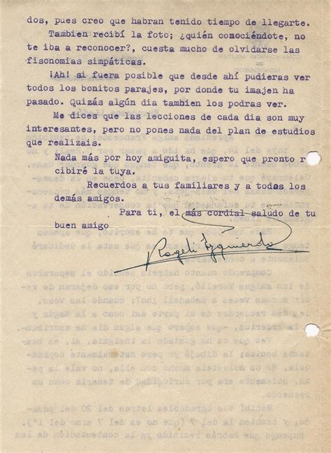 Cartas De La Guerra Civil Española 1936 1939 Rogelio Izquierdo 27 De Julio De 1939