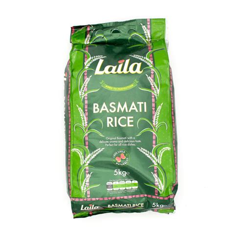 Basmati Reis Laila Farmahs Indien Supermarkt