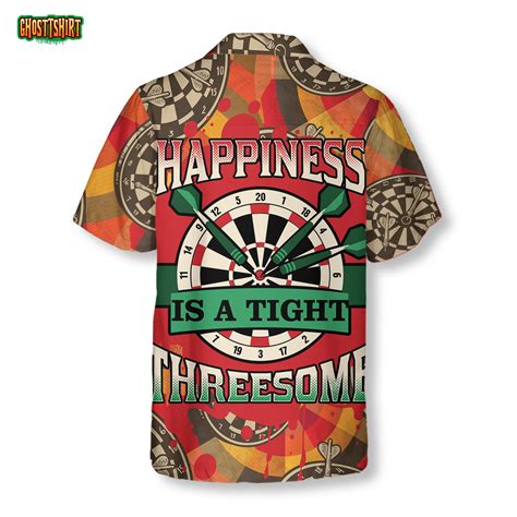 Happiness Is A Tight Threesome Darts Hawaiian Shirt