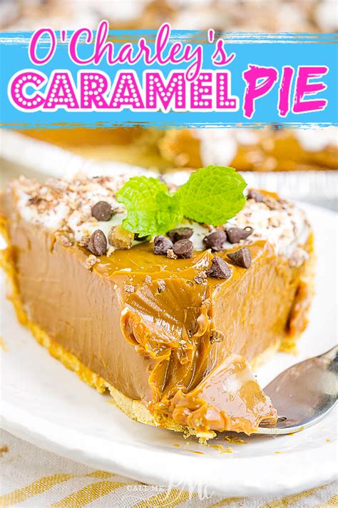 Ocharleys Caramel Pie Recipe