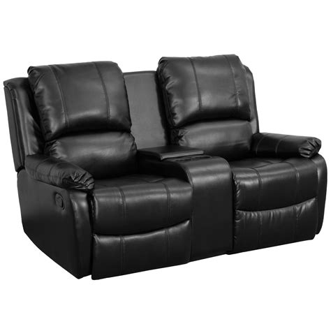 Home Theater Recliners - Bergman Recliner Chair with Cup Holder