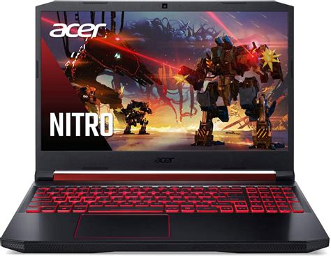 Acer Nitro 5 Gaming I7 9750h 16gb 256gb Ssd Geforce 2060 6gb156 An515