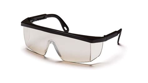pyramex integra safety glasses indoor outdoor mirror lens black frame free shipping over 49