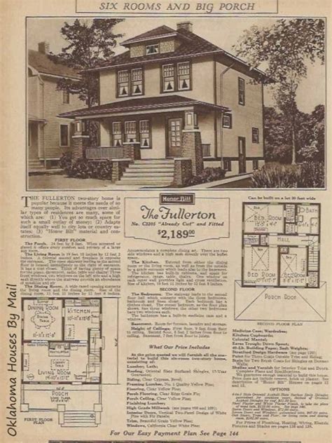 American Foursquare Kit Houses By Sears Kit Homes How To Plan Four