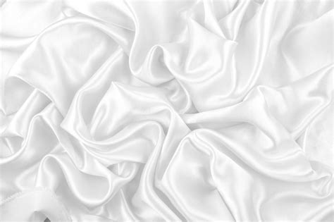 Premium Photo Luxurious Of Smooth White Silk Or Satin Fabric Texture