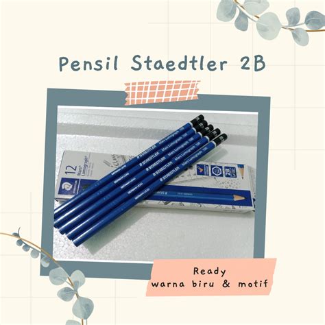 Jual Pensil 2b Staedler Asli Shopee Indonesia