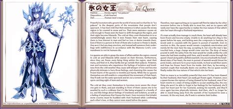 Ice Queen Monster Girl Encyclopedia Drawn By Kenkou Cross Danbooru