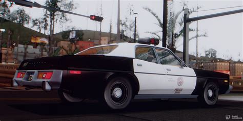 1978 Plymouth Fury Los Angeles Police Departament For Gta San Andreas