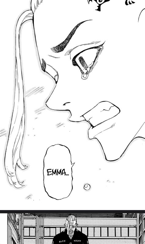 Draken crying for emma Fotoğraf Poster Anime