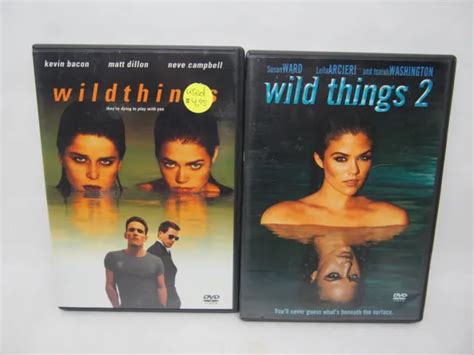 Wild Things 12 Dvd Erotic Drama Thriller Movies Sexy Kevin Bacon Neve Campbell 799 Picclick