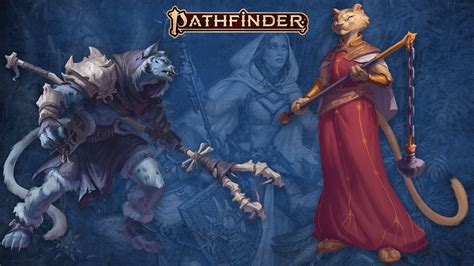 Official Art Of Two New Catfolk Heritages From The Loag Rpathfinder2e
