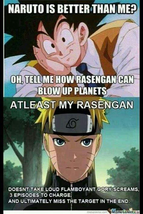 It is recommended to watch the first three sagas of dragon ball and later watch the movie. Eat it, Dragon Ball!! | Naruto memes, Funny naruto memes, Anime funny