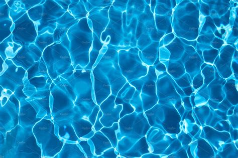 Blue Swimming Pool Water Background Abstract Stock Photos ~ Creative
