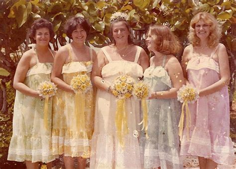 46 Hilarious Vintage Bridesmaid Dresses That Didnt Stand The Test Of Time Demilked