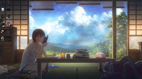 Top More Than Studying Anime Wallpaper Latest In Coedo Com Vn