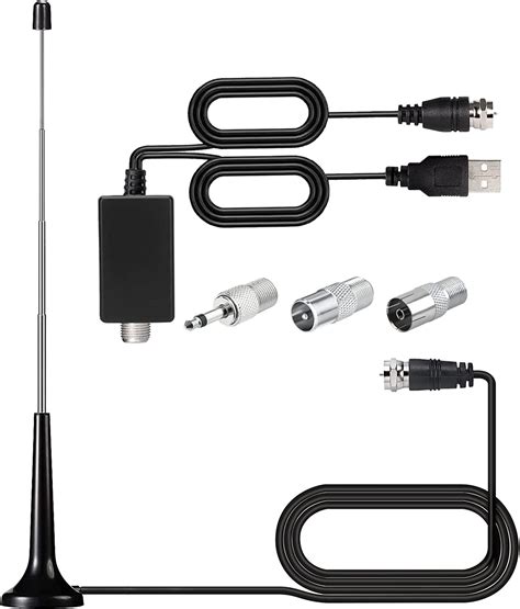 Bingfu DAB DAB FM Radio Antenna Indoor Digital Telescopic Antenna With