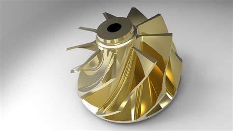 46mm Micro Jet Engine 3d Model Sldprt Sldasm Slddrw