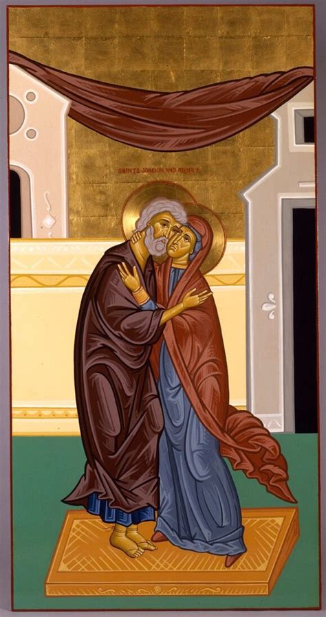 St Joachim And St Anna Iconography Pinterest The Ojays Icons