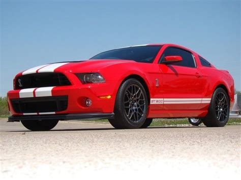 2014 Red Shelby Gt500 Low Miles Equipment Group 821a Nav Svt Track