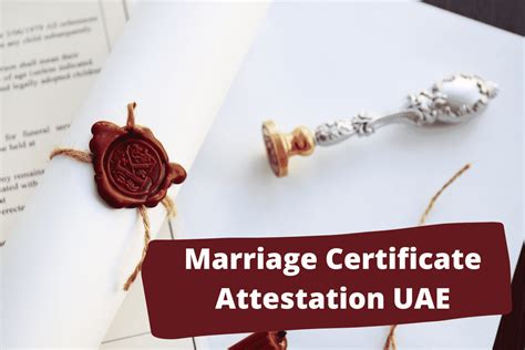 Marriage Certificate Attestation Uae Notary Services Dubai