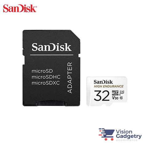 Plus, there is a microsd card slot that allows you to vastly expand the base storage that is included. SanDisk High Endurance Video Monitoring Micro SD Card with ...