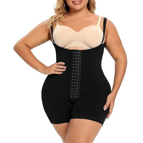 shapewear tummy control fajas colombianas high compression body shaper for women butt lifter