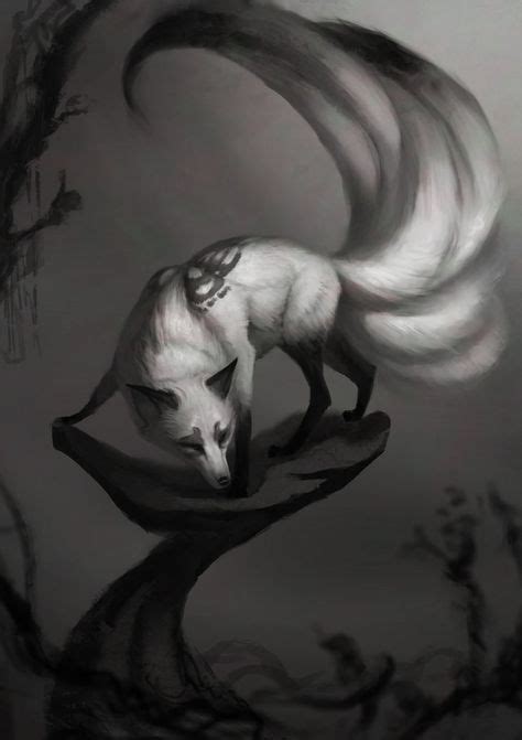 Идеи на тему Kumiho And Kitsune 180 иллюстрации лисы рисунки