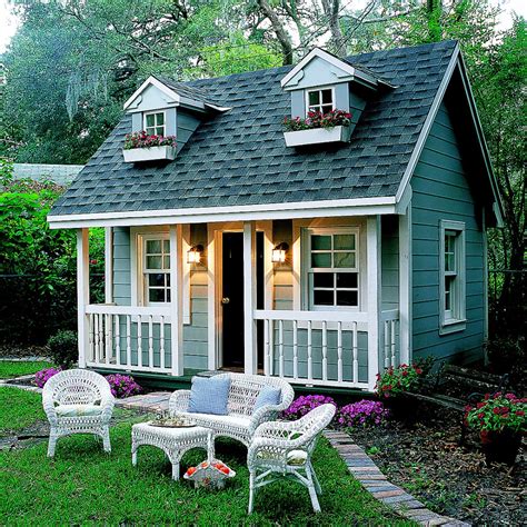 Were Obsessed With These Outdoor Playhouses Backyard Tiny House