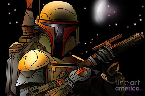 Boba Fett Star Wars Digital Art By Ehud Shomron Fine Art America