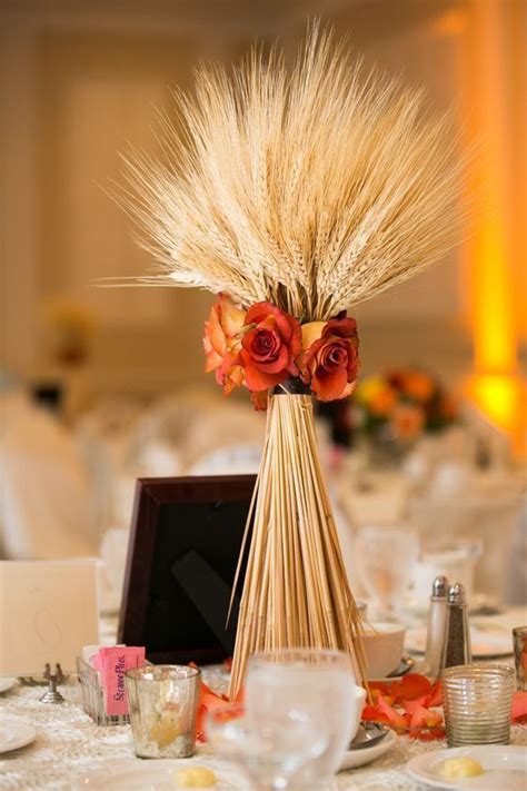 9 Ways To Create Stunning Fall Wedding Centerpieces Wheat Bundle