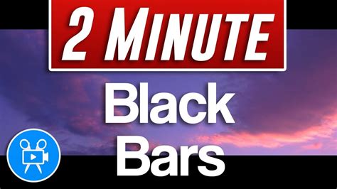 How To Add Cinematic Black Bars Letterbox Tutorial Movavi Video