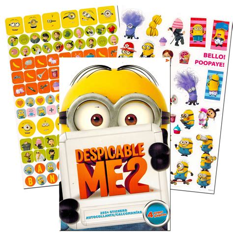 Despicable Me Minions Stickers Over 295 Reward Stickers With Images