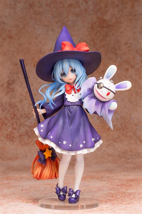 Anime Figurine With Broom And Stuffed Animal