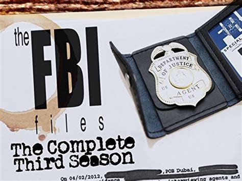 The Fbi Files Season 3 James Kallstrom Anthony D Call