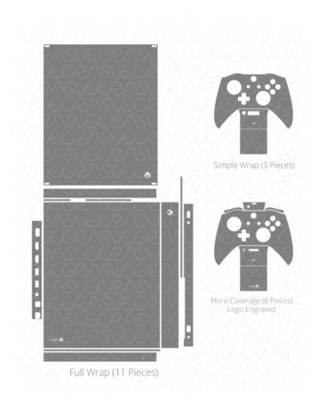 Xbox One X Console And Controller Vinyl Vector Cut File On Behance